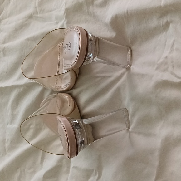 Shoeland Sexy Clear Heels - Picture 6 of 12